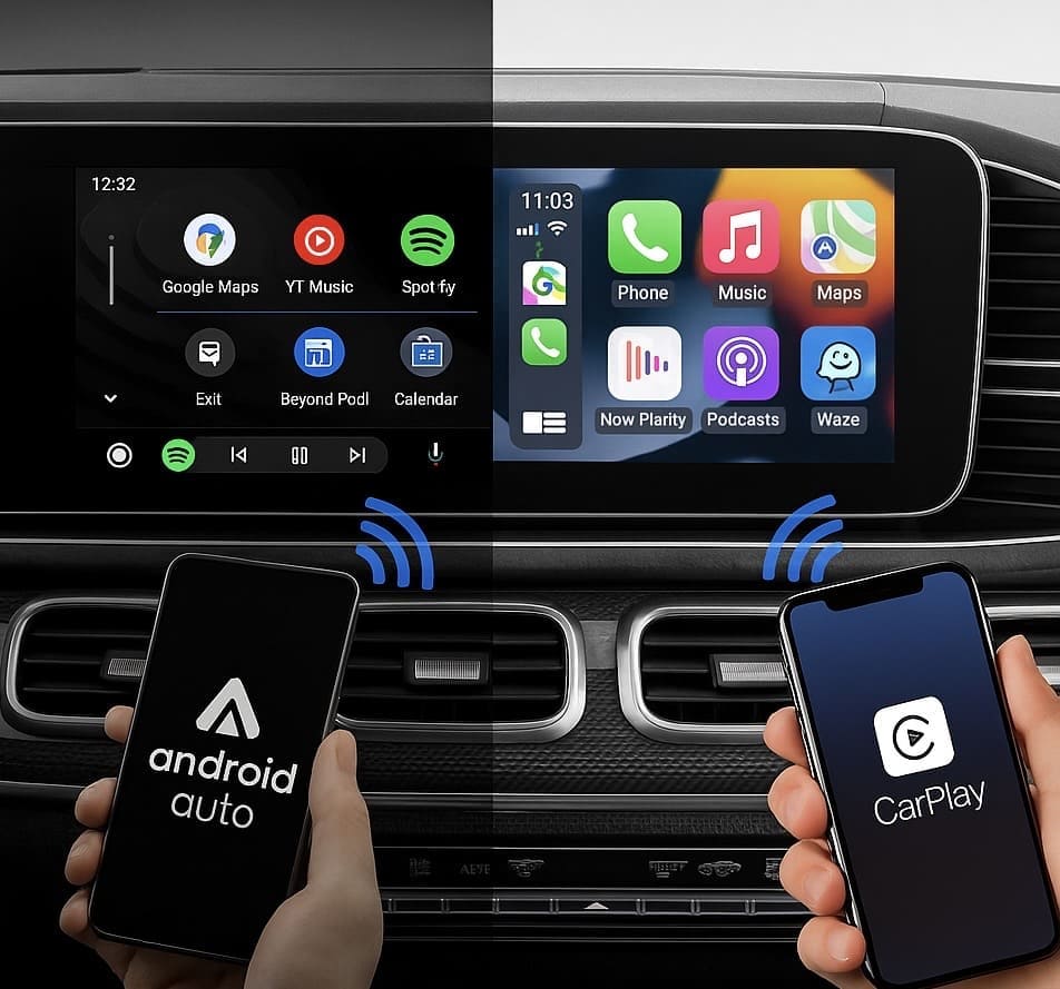 Connect Auto® + USB-C Adapter - Kabelloses CarPlay in Sekunden