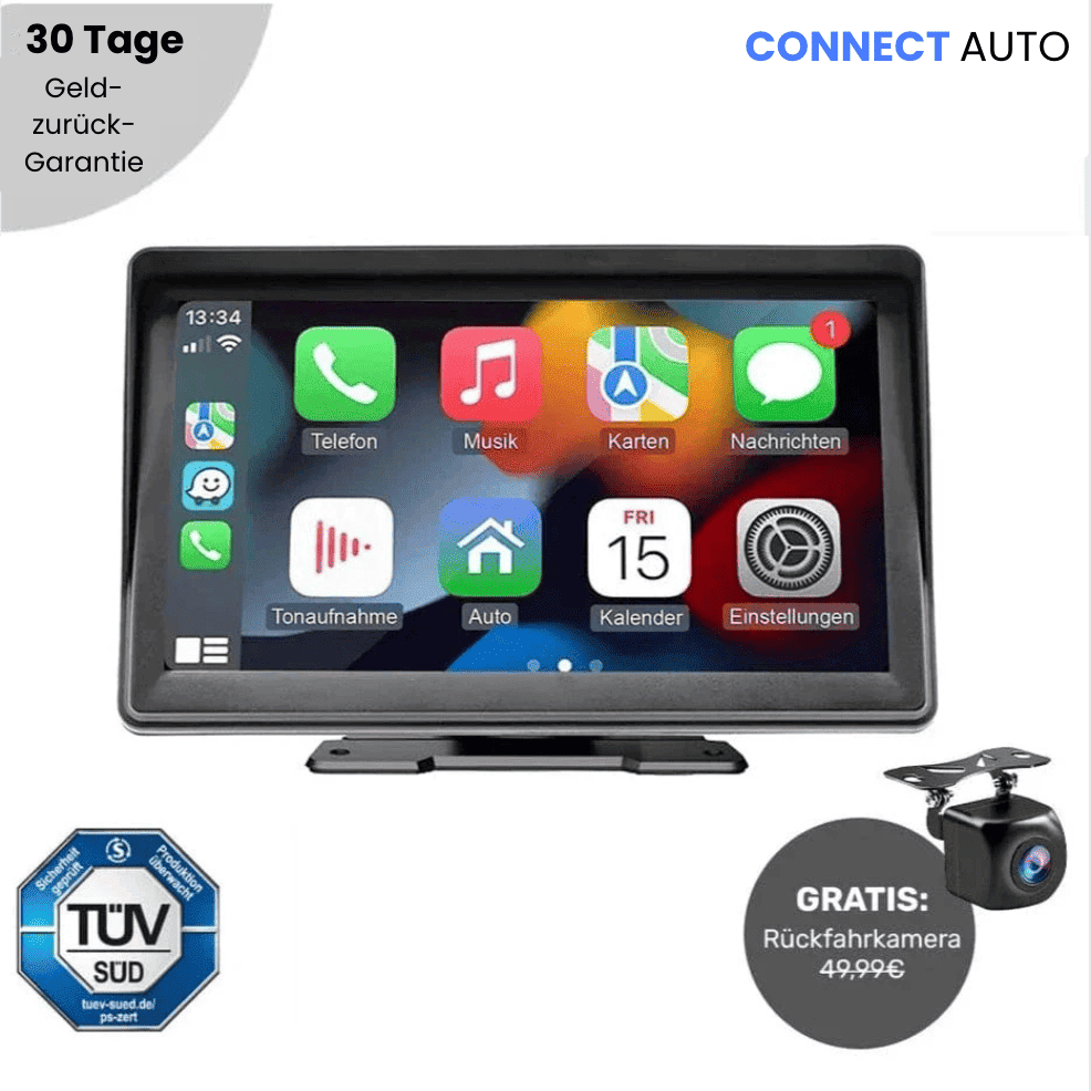 Connect Auto® - Einfache CarPlay-Installation mit Klebestreifen
